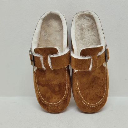 Mule camel moc + boucle Fargeot