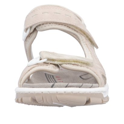 Nu-pied sport rose 2 velcros Rieker