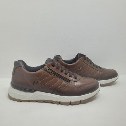 Basket marron lacets élastiqué semelle épaisse Pegada