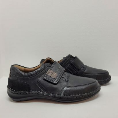 Chaussure noire 1 velcro Josef Seibel