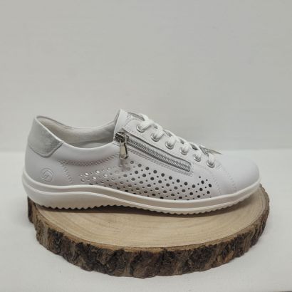 basket plate blanche zip et trou sur le coté remonte 