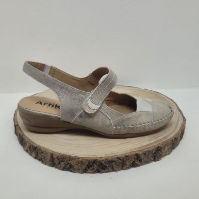 Bout fermé gris et argenté Geollamy