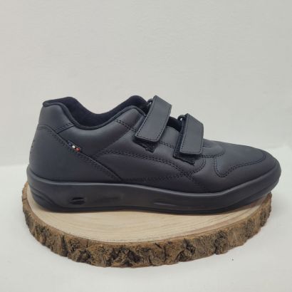 Basket homme noire 2 velcros TBS