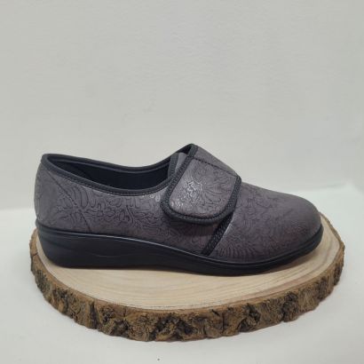 Chaussure grise un velcro Josef Seibel