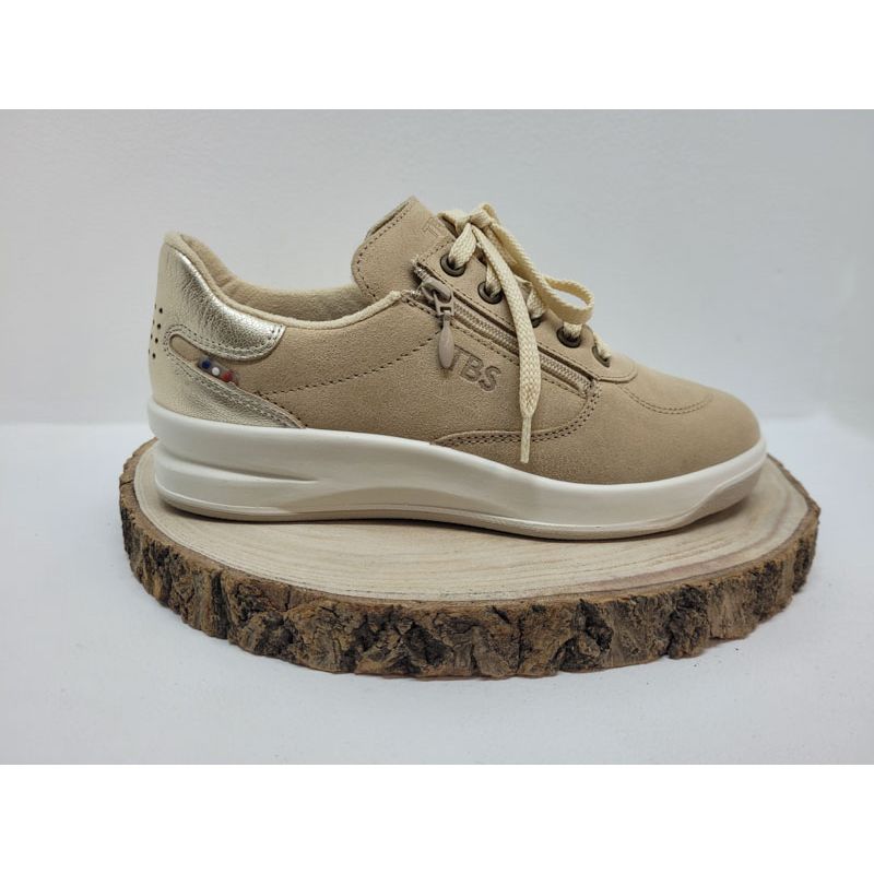 Basket plate beige renfort or TBS