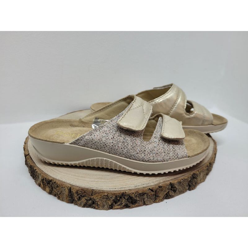 Mule rose clair avec 2 velcros Rohde 