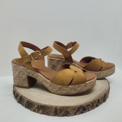 Nu-pied talon camelKaola