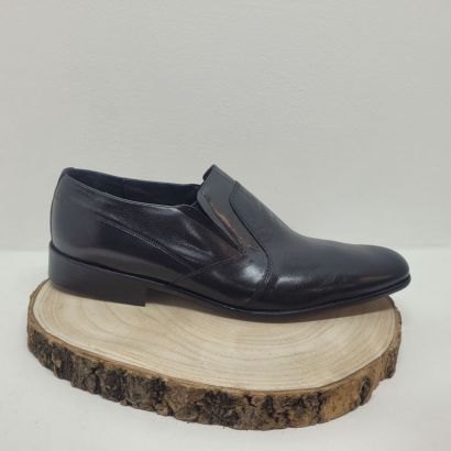 Mocassin habillé brillant noir Attitude masculine