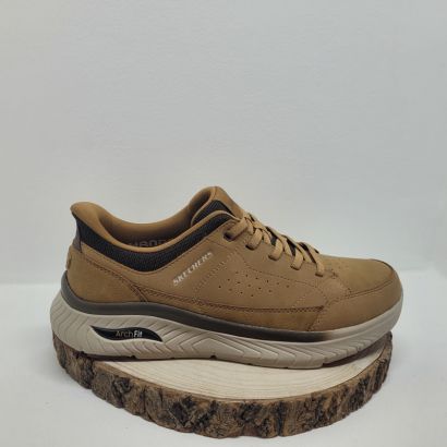 Basket camel slip ins semelle beige Skechers 