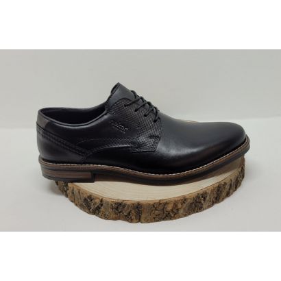 Chaussure habillé plate à lacets Noir Rieker