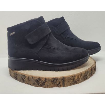 Bottine noir 1 velcro Tex Josef Seibel