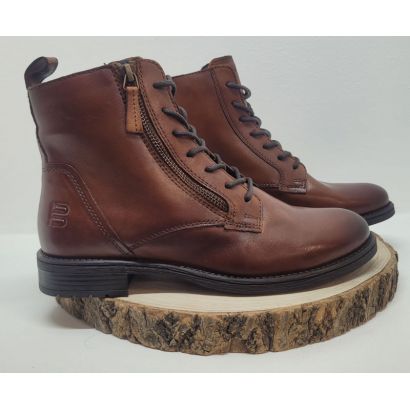 Bottine camel zip bout avant vieillie Bugatti