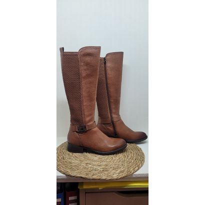Botte camel plate tige XS avec boucle Tamaris