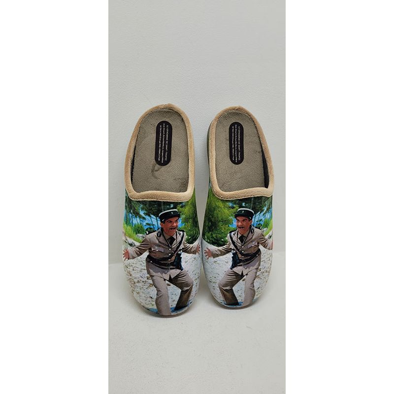 Mûle louis de funès beige Maison de l'espadrille